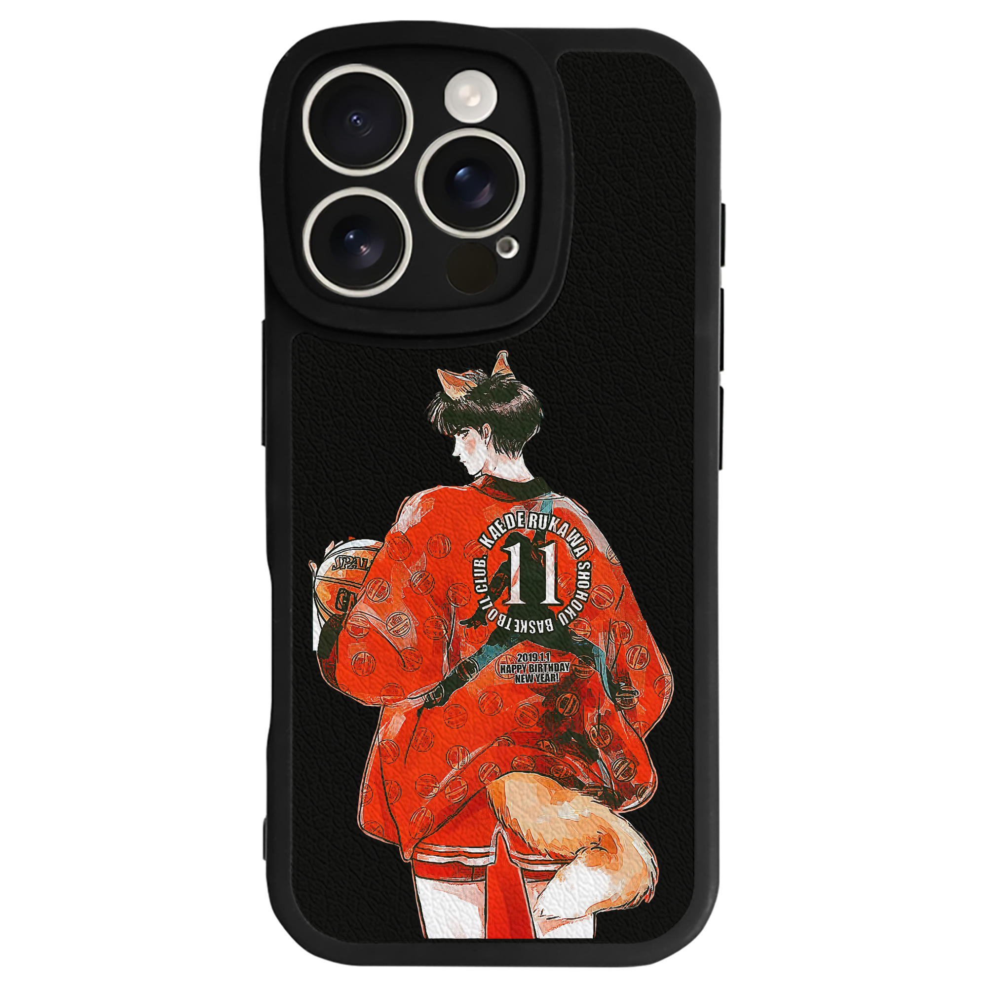 （画像用） SLAM DUNK／スラムダンク 【iPhone 16シリーズ対応】シリコンスマホケース（レザー調） 材質：シリコン